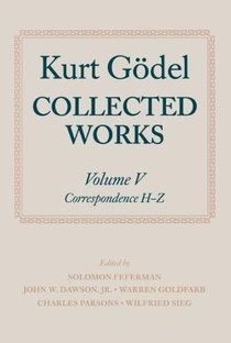 Kurt Godel: Collected Works: Volume V voorzijde