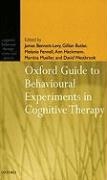 Oxford Guide to Behavioural Experiments in Cognitive Therapy voorzijde