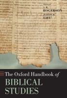 The Oxford Handbook of Biblical Studies voorzijde