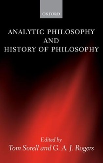 Analytic Philosophy and History of Philosophy voorzijde