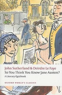 So You Think You Know Jane Austen? voorzijde