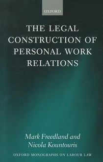 The Legal Construction of Personal Work Relations