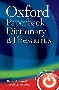 Oxford Paperback Dictionary & Thesaurus voorzijde