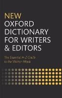 New Oxford Dictionary for Writers and Editors voorzijde