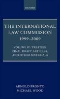 The International Law Commission 1999-2009