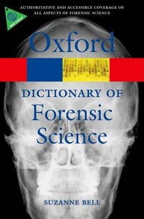 A Dictionary of Forensic Science voorzijde