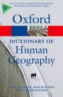 A Dictionary of Human Geography voorzijde