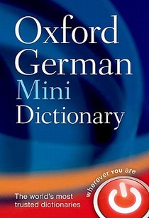 Oxford German Mini Dictionary voorzijde