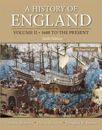 A History of England, Volume 2 voorzijde