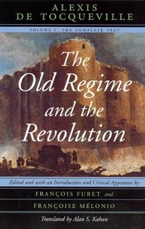 The Old Regime and the Revolution, Volume I voorzijde