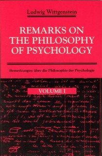 Remarks on the Philosophy of Psychology voorzijde