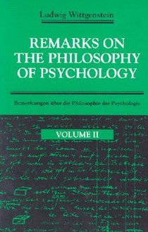 Remarks on the Philosophy of Psychology voorzijde