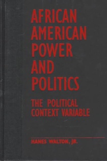 African American Power and Politics