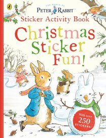 Peter Rabbit Christmas Fun Sticker Activity Book voorzijde