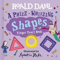 Roald Dahl: A Phizz-Whizzing Shapes Finger Trail Book voorzijde