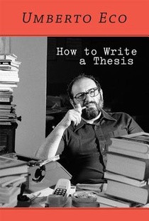 How to Write a Thesis voorzijde