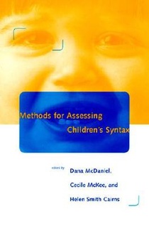 Methods for Assessing Children's Syntax voorzijde