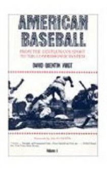 American Baseball. Vol. 1