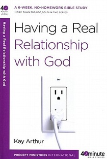 Having a Real Relationship with God voorzijde