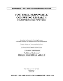 Fostering Responsible Computing Research: Foundations and Practices