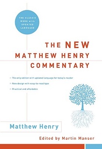 The New Matthew Henry Commentary voorzijde