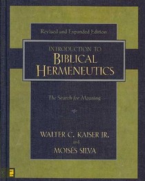 Introduction to Biblical Hermeneutics