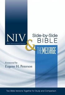 NIV, The Message Side-by-Side Bible, Hardcover voorzijde