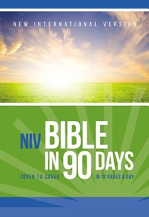 The NIV Bible in 90 Days voorzijde