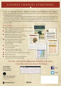NIV CULTURAL BACKGROUNDS STUDY