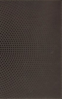 NASB, Clear Focus Bible, Leathersoft, Charcoal Brown