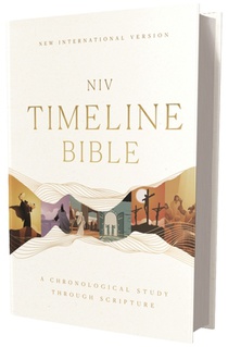 NIV, Timeline Bible, Hardcover, Red Letter, Comfort Print