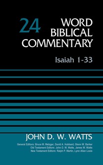 Isaiah 1-33, Volume 24 voorzijde