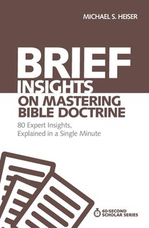 Brief Insights on Mastering Bible Doctrine voorzijde