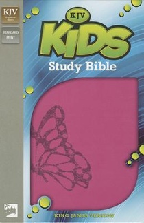 KJV, Kids Study Bible, Leathersoft, Pink