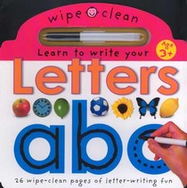 Wipe Clean: Letters voorzijde