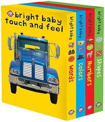 Slipcase (Bright Baby Touch and Feel): Includes Words, Colors, Numbers, and Shapes