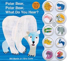 Polar Bear, Polar Bear What Do You Hear? sound book voorzijde