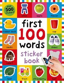 First 100 Stickers: Words