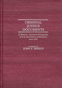 Criminal Justice Documents