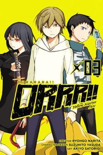 Durarara!! Yellow Scarves Arc, Vol. 3 voorzijde