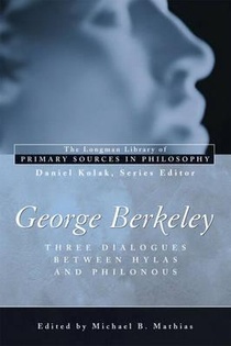 George Berkeley: Three Dialogues Between Hylas and Philonous (Longman Library of Primary Sources in Philosophy) voorzijde