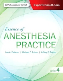 Essence of Anesthesia Practice voorzijde