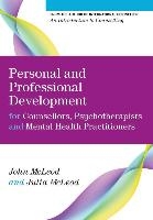 Personal and Professional Development for Counsellors, Psychotherapists and Mental Health Practitioners voorzijde