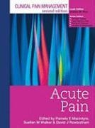 Clinical Pain Management : Acute Pain