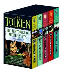 HIST OF MIDDLE-EARTH 5-BK BOXE voorzijde