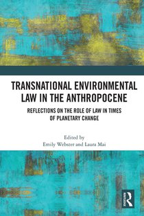 Transnational Environmental Law in the Anthropocene voorzijde