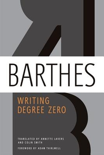 WRITING DEGREE ZERO voorzijde