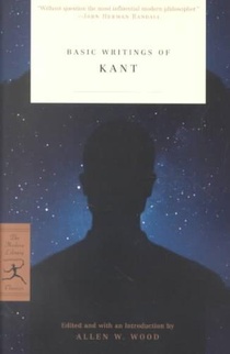 Basic Writings of Kant voorzijde