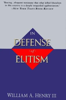 In Defense of Elitism