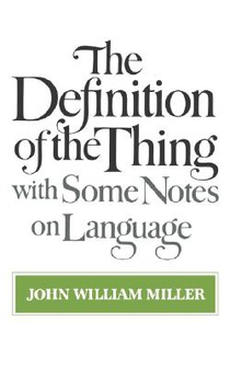 The Definition of the Thing